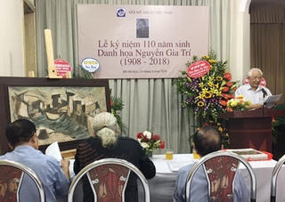 Kỷ niệm 110 năm ngày sinh họa sĩ Nguyễn Gia Trí