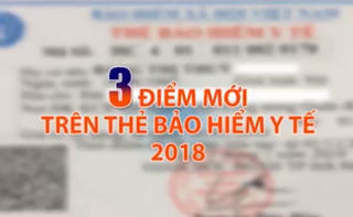 [VIDEO] Những điểm mới cần biết trên thẻ bảo hiểm y tế 2018