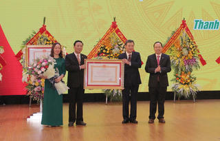 Hoàn thành nhiệm vụ xây dựng NTM, TP Thanh Hóa được tặng thưởng Huân chương Lao động hạng Ba