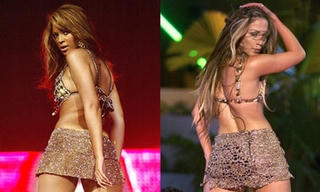 Những lần Jennifer Lopez và Beyonce mặc giống nhau