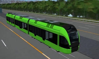 [VIDEO] Tàu tự lái không cần đường ray đầu tiên trên thế giới