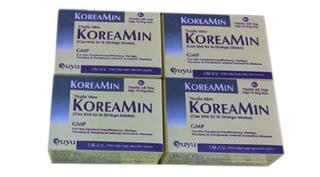Đình chỉ lưu hành lô thuốc tiêm Koreamin không đạt chất lượng