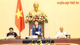 Khai mạc Phiên họp thứ 54 của Ủy ban Thường vụ Quốc hội
