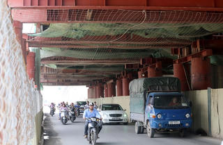 Lại xảy ra sự cố tuyến đường sắt trên cao Cát Linh-Hà Đông