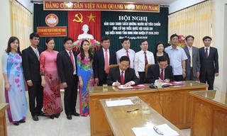 Ninh Bình: Bàn giao danh sách ứng cử viên