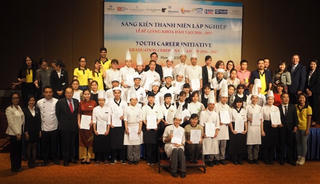 39 thanh niên có hoàn cảnh khó khăn nhận chứng chỉ đào tạo nghề