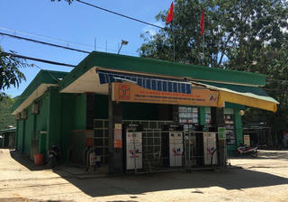 Xăng đã về tới Mường Lát