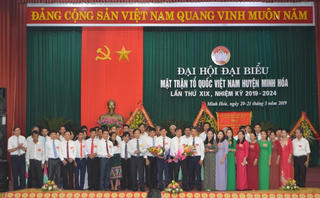 Đại hội đại biểu Mặt trận huyện Minh Hóa nhiệm kỳ 2019 - 2024