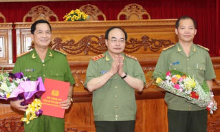 Bổ nhiệm Giám đốc Công an tỉnh Hậu Giang và Bạc Liêu