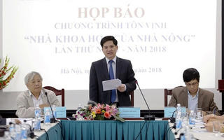 Tôn vinh 53 nhà khoa học của nhà nông