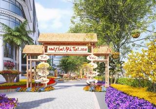 Hội chợ hoa Xuân Phú Mỹ Hưng