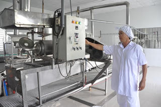Một cơ sở sản xuất bún bị phạt nặng