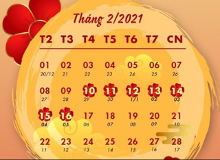 Các ngân hàng nghỉ Tết Nguyên đán từ 29 tháng Chạp đến hết ngày mùng 5 Tết