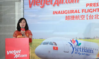 Vietjet họp báo khai trương đường bay giữa TP.HCM – Đài Bắc