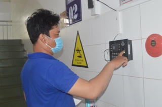 Quản lý người nhà bệnh nhân bằng dấu vân tay