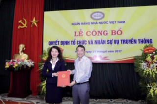 Ngân hàng Nhà nước bổ nhiệm lãnh đạo Vụ Truyền thông
