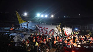 Máy bay trượt khỏi đường băng tại Thổ Nhĩ Kỳ: 158 người thương vong