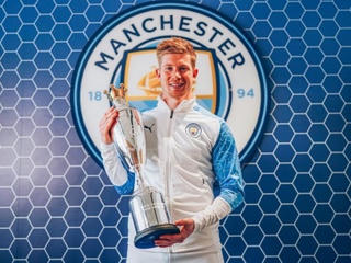 De Bruyne lần thứ 2 giành giải Cầu thủ xuất sắc nhất năm của PFA