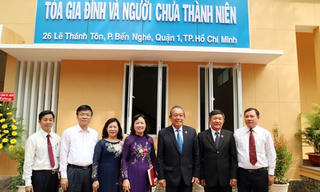 Lập Tòa gia đình và người chưa thành niên đầu tiên tại Việt Nam