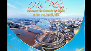 Hải Phòng: Hiện thực hóa mục tiêu thu nhập bình quân đạt 11.800 USD/người/năm