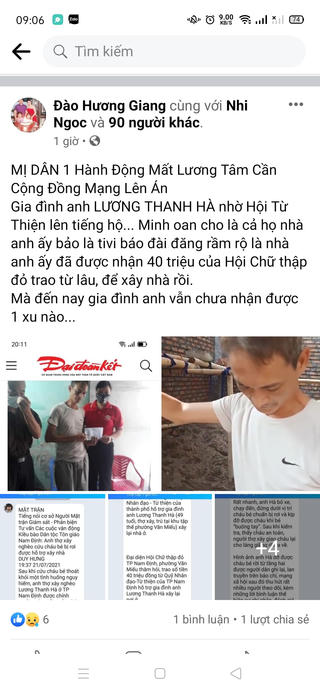 Nam Định: Xuyên tạc hoạt động hỗ trợ người thợ xây cứu cháu bé bị rơi