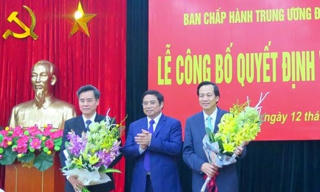 Ông Nguyễn Quang Dương giữ chức Bí thư Đảng ủy Khối các cơ quan TW