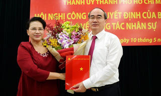 Công bố quyết định phân công ông Nguyễn Thiện Nhân giữ chức vụ Bí thư Thành ủy TP HCM
