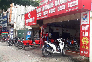Vụ nổ súng tại hiệu sửa xe máy ở Hà Nội