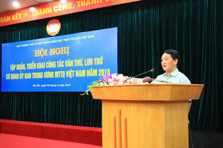 Hướng tới lưu trữ văn bản trên hệ thống điện tử
