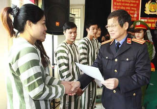 Hà Nội: Giảm án, tha tù trước thời hạn cho 145 phạm nhân