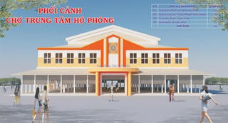 Dự án Khu nhà ở thương mại và Chợ trung tâm Hộ Phòng:  Điểm nhấn thị xã Giá Rai