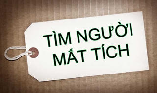 Tìm người thân mất tích