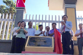 Khánh thành Bia di tích lịch sử Hội Nông dân giải phóng Miền Trung - Tây Nguyên