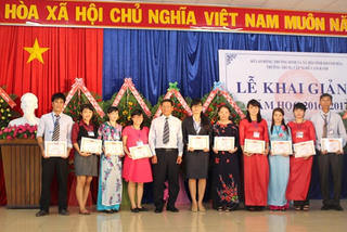 Trường Trung cấp nghề Cam Ranh khai giảng