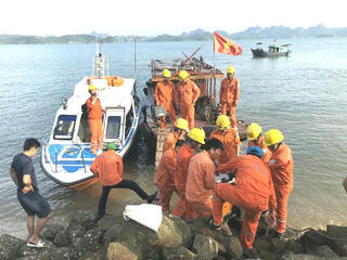 Khẩn trương khắc phục sự cố mất điện đảo Cô Tô