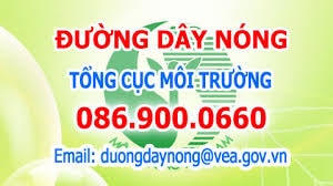 Công bố đường dây nóng tiếp nhận phản ánh về ô nhiễm môi trường