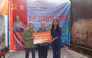 Ninh Bình: Mặt trận xây nhà Đại đoàn kết cho hộ nghèo