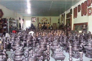 Chuyện giữ nghề đúc đồng ở Lộng Thượng