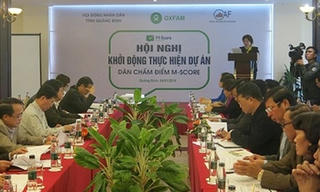 Quảng Bình: Khởi động thực hiện dự án dân chấm điểm M-Score