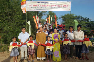 Khánh thành 17 cây cầu bê tông nông thôn gần 1 tỷ đồng