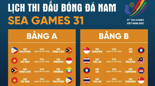 SEA Games 31: U23 Việt Nam sẽ đối đầu với tuyển Indonesia, Philippines
