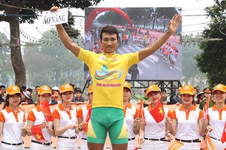 Tay đua Nguyễn Thành Tâm về nhất chặng 5