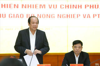 Biểu dương Bộ trưởng, Thủ tướng nhắc Bộ NNPTNT nhiều vấn đề