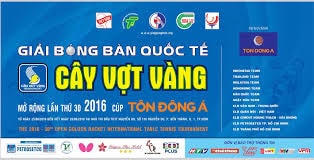 Khởi tranh Giải bóng bàn quốc tế Cây vợt vàng mở rộng