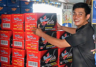 Nước tăng lực Number 1 Cola mang đến sự sảng khoái cho những người yêu thích vị Cola