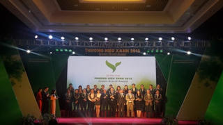 50 doanh nghiệp đạt danh hiệu 'Thương hiệu xanh 2015'