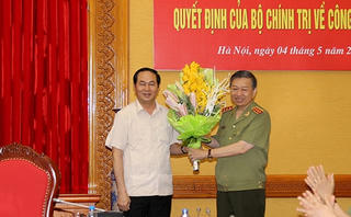 Thượng tướng Tô Lâm giữ chức Bí thư Đảng ủy Công an TW