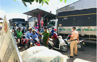Công an An Giang chốt chặt các cửa ngõ phòng, chống Covid-19