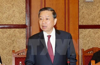 Bộ trưởng Tô Lâm gặp Bộ trưởng An ninh Quốc gia Trung Quốc