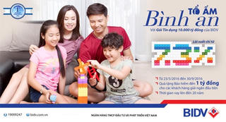 BIDV triển khai gói tín dụng 10 ghìn tỷ đồng cho nhu cầu nhà ở